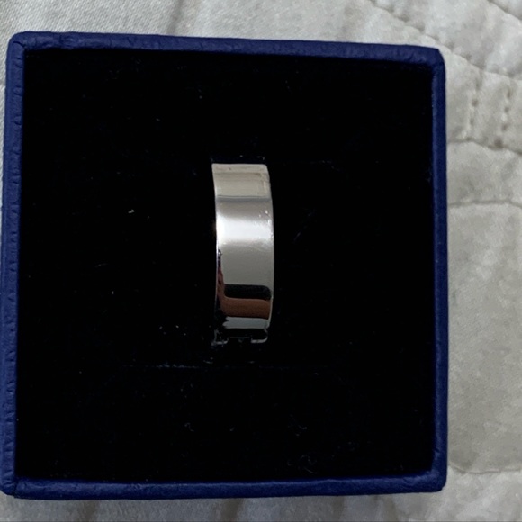 Authentic Swarovski Crystal Simplicity Cocktail/Engagement/Wedding Ring Size 58 - Picture 7 of 14